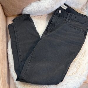 NWOT Madewell Roadtripper Charcoal Black Skinny Jeans